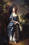 Thomas Gainsborough The hon.frances duncombe oil on canvas